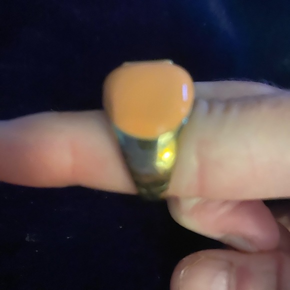 6 3/4 ring by coach . Peach color, perfect for this time of year. - Picture 3 of 5